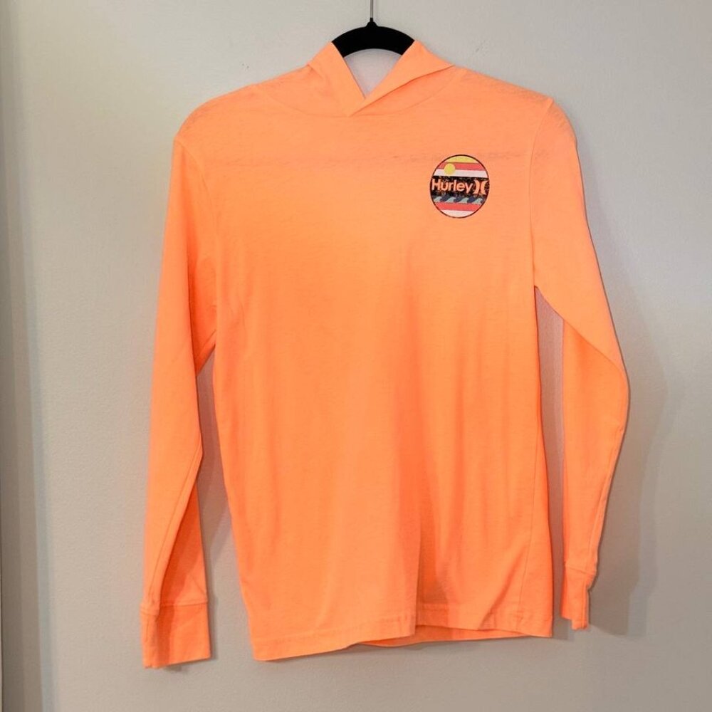 Hurley Kids Long Sleeve Tee - Orange